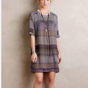 Anthropologie CASPIAN TUNIC DRESS BY ONE.SEPTEMBER
Chiffon midi dress